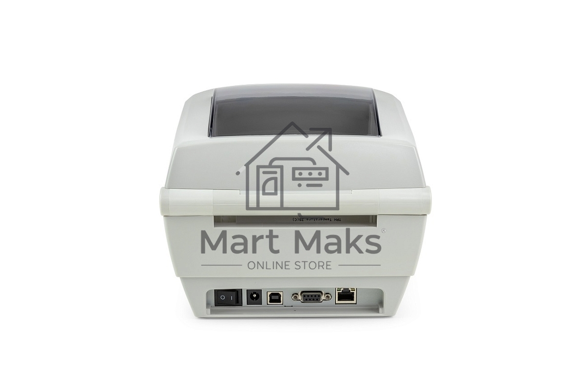 Принтер этикеток термотрансферный Атол ТТ42 203 dpi, 127 мм/сек, USB, RS-232, Ethernet, серый