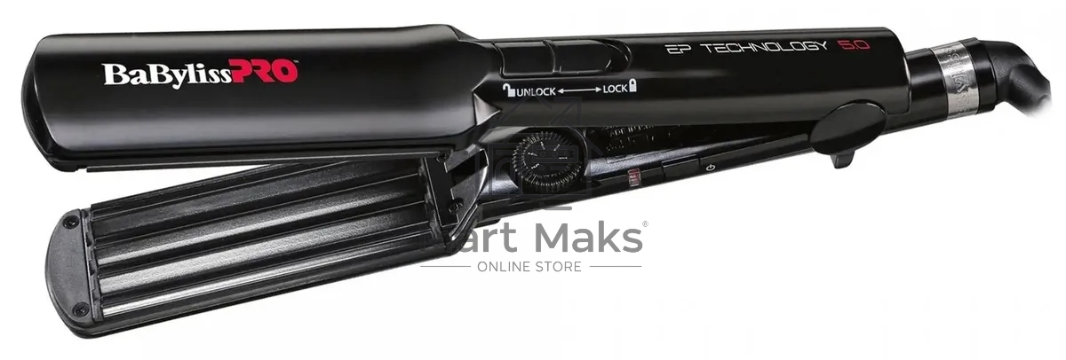 Щипцы-гофре BaByliss Pro EP Technology, 38х90 мм, 50 Вт