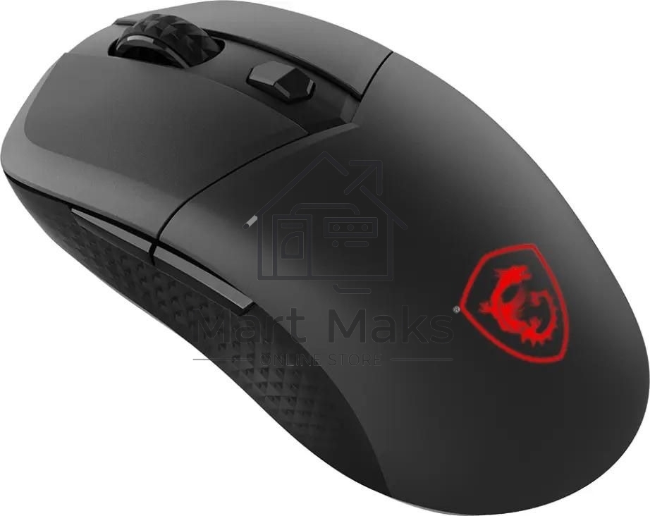 Мышь беспроводная/проводная MSI VERSA 300 черный, 8000 dpi, радиоканал, Bluetooth, USB, кнопки - 6