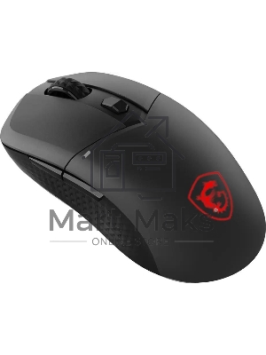 Мышь беспроводная/проводная MSI VERSA 300 черный, 8000 dpi, радиоканал, Bluetooth, USB, кнопки - 6