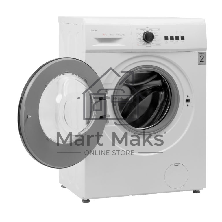 Стиральная машина Centek CT-1902 белый, загрузка фронтальная 6 кг, 1000 об/мин, Класс A+