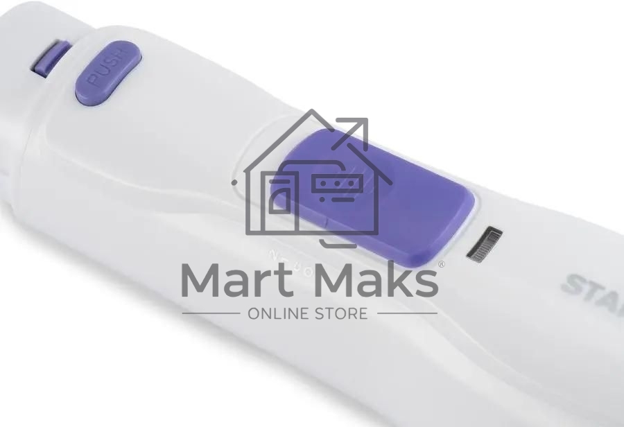 Фен-щетка Starwind SHP8502 1000Вт белый/фиолетовый