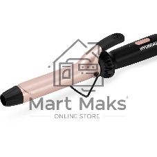 Щипцы для завивки волос Hyundai H-HS1422 черный, 25 мм, 200 °C, 6 режимов