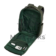 Рюкзак мужской Piquadro Ael CA6923S142/VE зеленый тимьяновый кожа