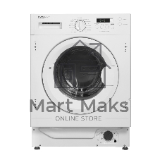 Стиральная машина встраиваемая HOMSair WMB148WH белый, загрузка фронтальная 8 кг, 1400 об/мин, класс A+++