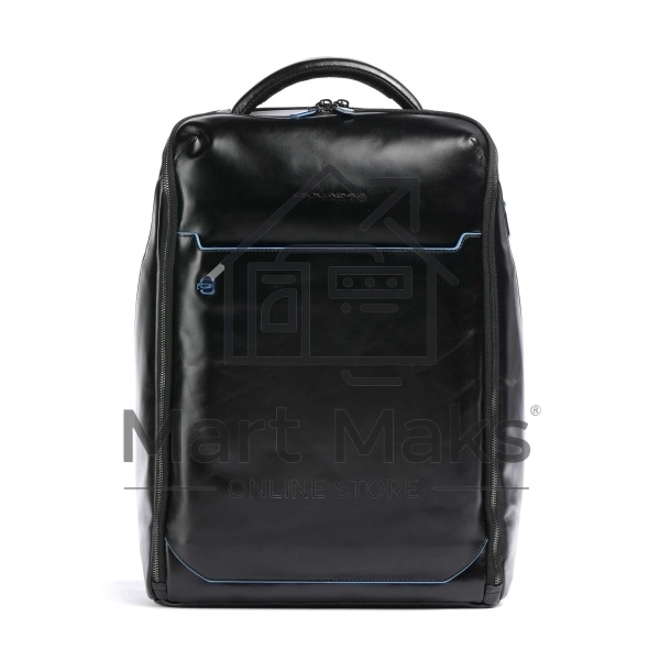 Рюкзак мужской Piquadro Blue Square CA6593B2/N, кожа, черный