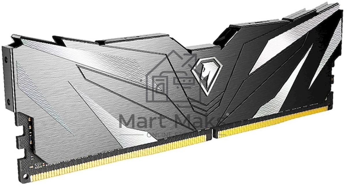 Оперативная память NETAC, DDR4, 32Gb (2x16Gb), 3200MHz, CL16, DIMM, с радиаторами, черный