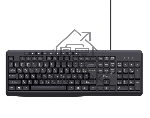 Клавиатура Filum FL-KB10 проводная, USB Type-A, чёрный