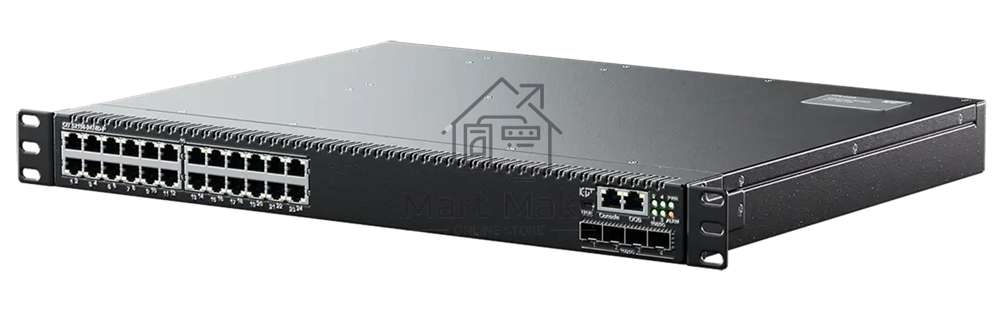 Коммутатор CIT S2158-24T4D-N-AC-FR, 24×1 Гбит/с, 4×25 Гбит/с SFP28
