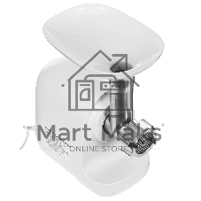 Мясорубка электрическая Panasonic MK-GX1700WTQ белый, 1700 Вт, 3 кг/мин, реверс, защита от перегрузки, насадки - 4