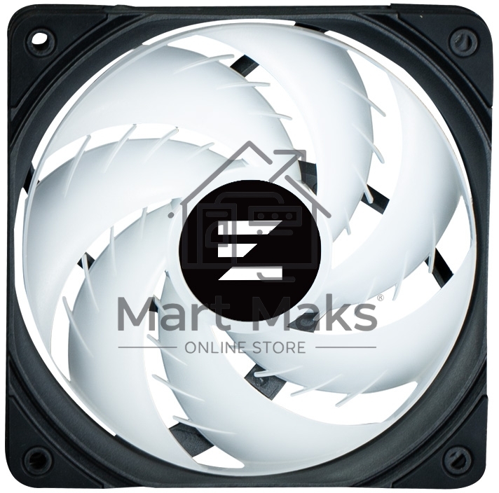 Вентилятор для корпуса Zalman ZM-AF120 ARGB черный, 120 мм, 2000 об/мин, 29.7 дБ, 4 pin