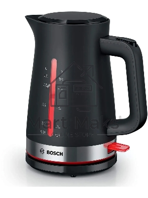 Чайник электрический Bosch TWK4M223 1.7л. черный корпус: пластик