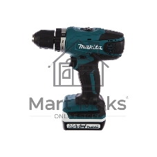 Дрель-шуруповерт Makita DF347DWE, 14,4 В, 1,5 Ач, 30 Нм, щеточный