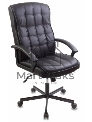 Кресло руководителя Бюрократ CH-823AXSN/BLACK черный искусственная кожа