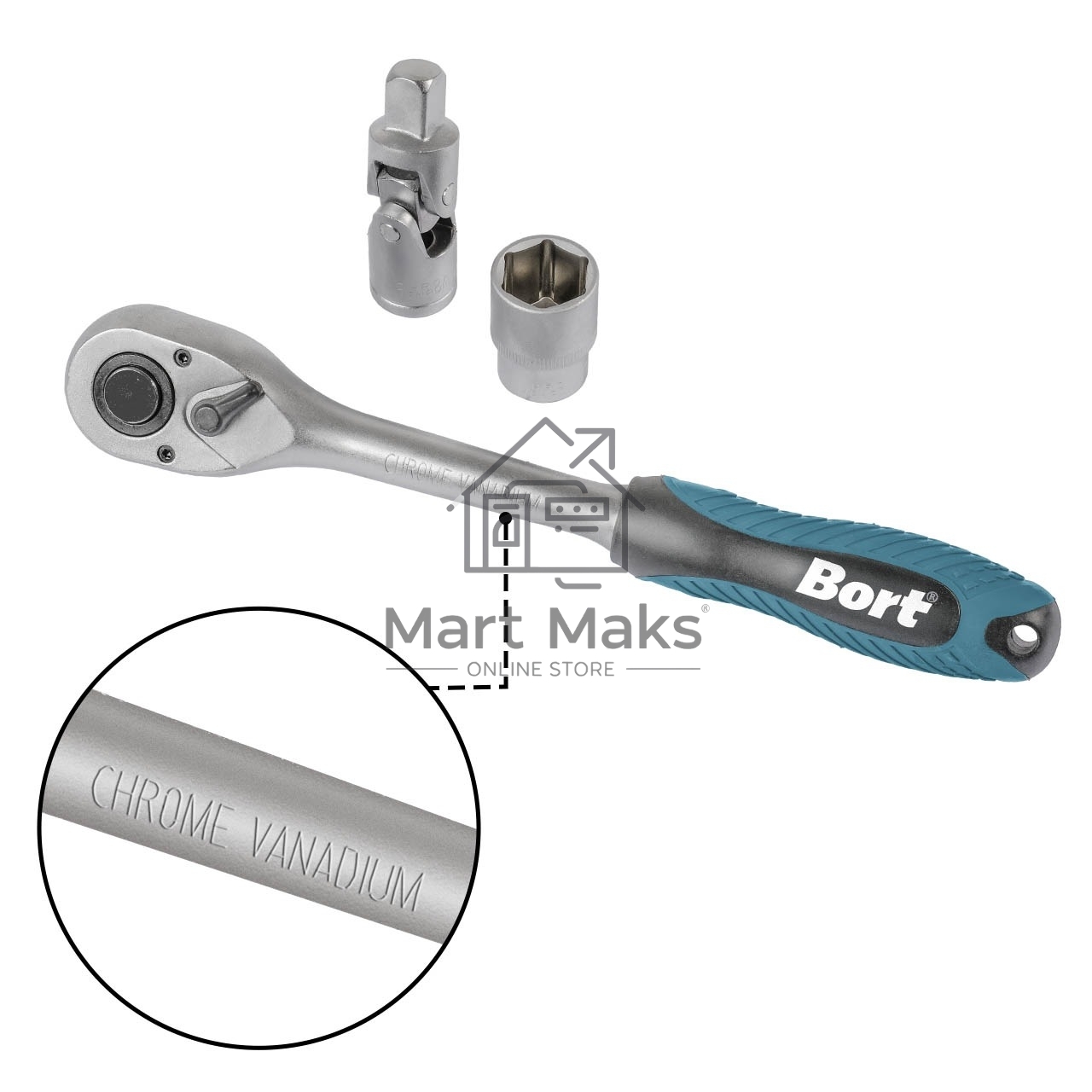 Набор ручного инструмента Bort BTK-47 (93418521)