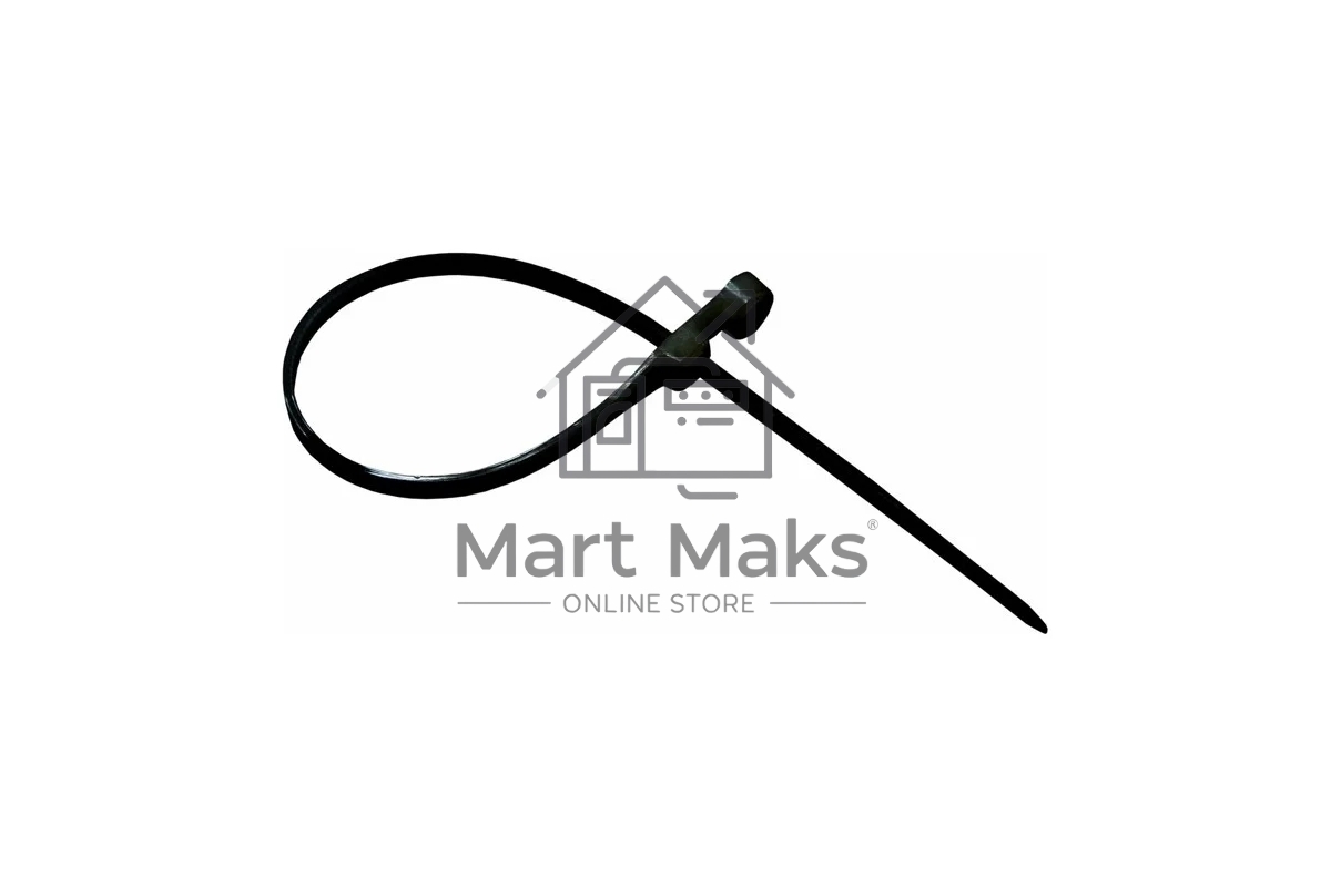 Хомут кабельный Rexant 07-0105 3.6х100 под винт нейл. черный (уп.100 шт)