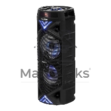 Минисистема Hyundai H-MC180 черный 80Вт/FM/USB/BT/SD/MMC