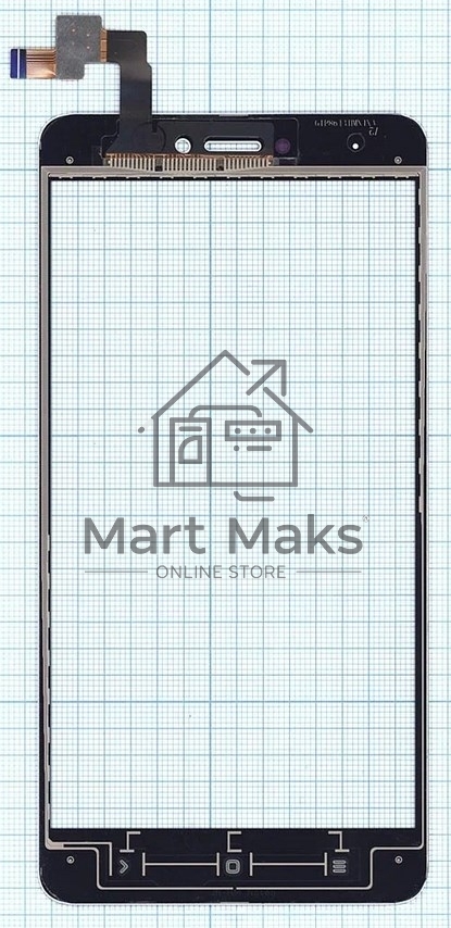 Сенсорное стекло (тачскрин) для Xiaomi Redmi Note 4X, белое