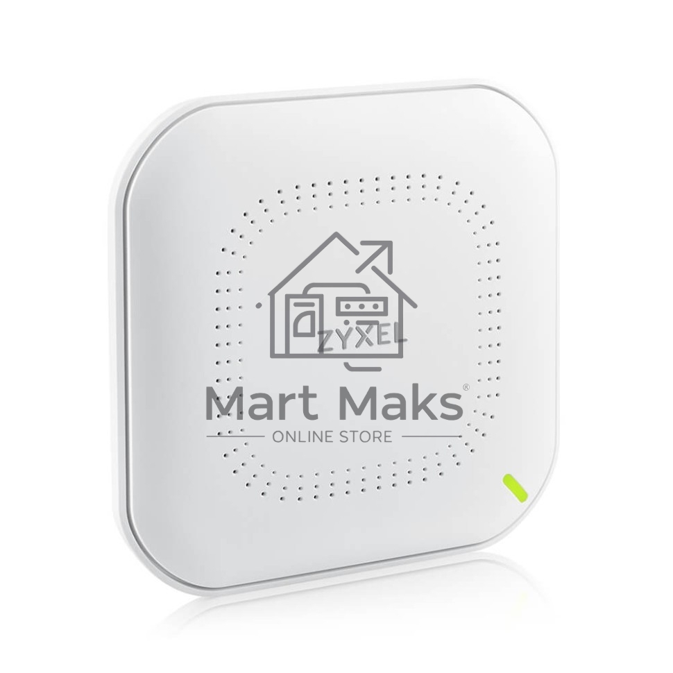 Точка доступа Zyxel NebulaFlex NWA50AX PRO, WiFi 6, 802.11a/b/g/n/ac/ax (2,4 и 5 ГГц), MU-MIMO, антенны 3x3, до 575+2400 Мбит/с, 1xLAN 2.5GE, PoE, без поддержки Captive portal и WPA-Enterprise, защита от 4G/5G, БП в комплекте