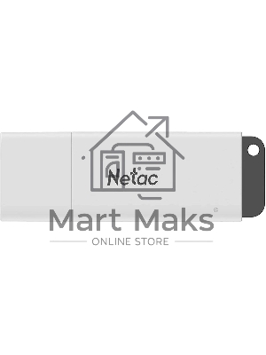 Флешка USB Netac U185, 4Gb, USB 2.0, белый NT03U185N-004G-20WH