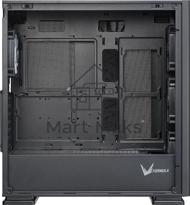 Компьютерный корпус AeroCool / Formula Air Power G5 EX черный без БП ATX 4x120mm 2xUSB3.0 1xUSB3.1 audio bott PSU