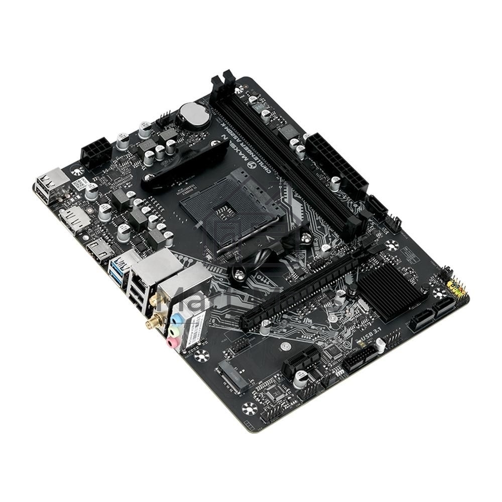 Материнская плата Maxsun MS-Challenger A520M-K WIFI A520, AM4, 2*DDR4, 1*PCIEx16, 1*PCIEx1, 2*M.2, 4*USB3.2Gen1, 6*USB2.0, 3*SATA3.0, 1G, VGA, HDMI, M-ATX, RTL