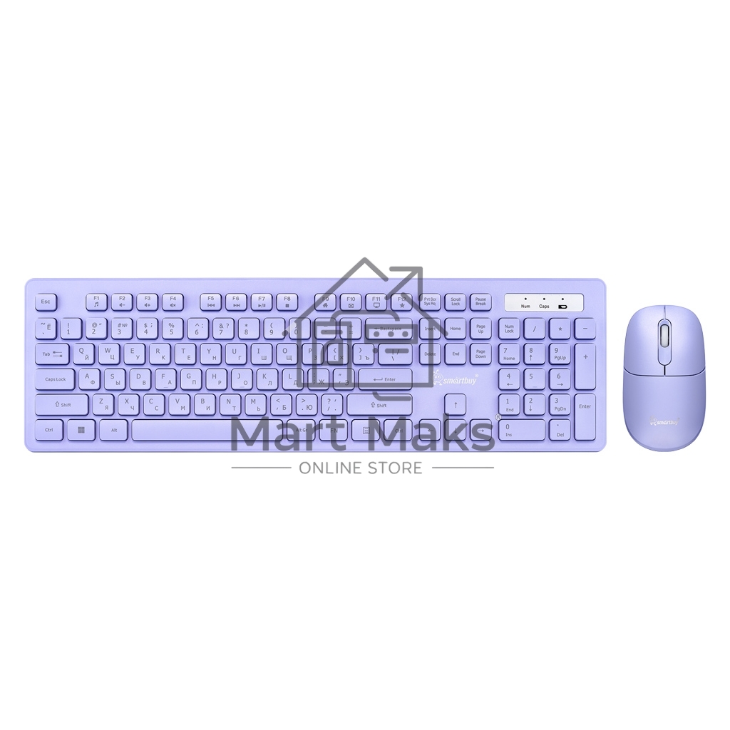 Комплект клавиатура+мышь SMARTBUY (SBC105AGL) 105AG лаванда