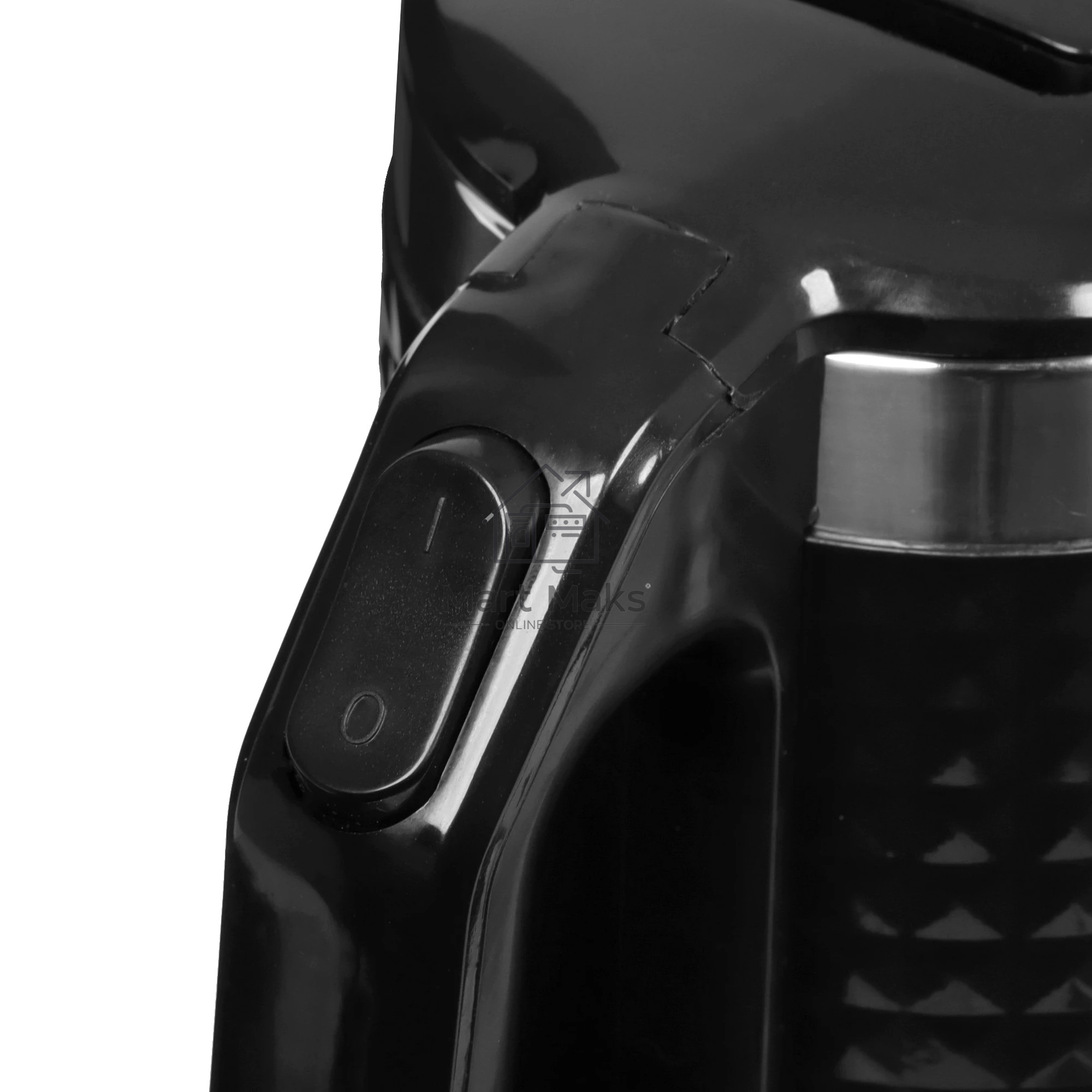 Чайник электрический Kelli KL-1372B 1.8 л, нержавейка+пластик, черный (12)