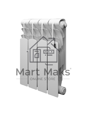 Радиатор алюминиевый Royal Thermo Revolution A 350 - 4 секц.