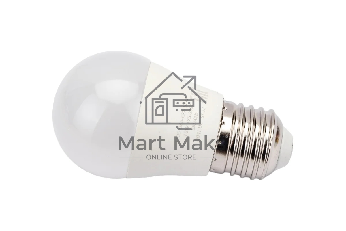 Лампа светодиодная TOKOV ELECTRIC 10Вт G45 4000К Е27 176-264В