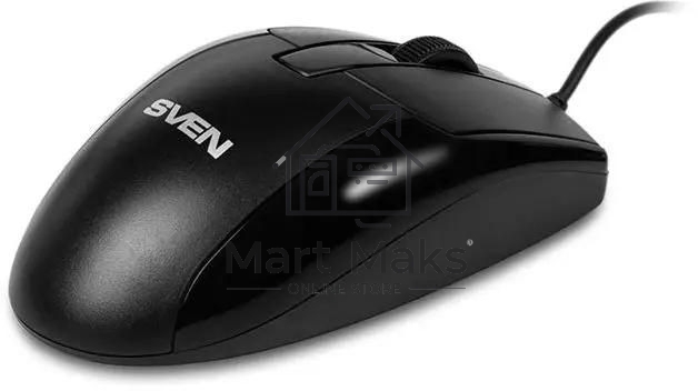 Комплект клавиатура + мышь SVEN KB-S330C черный (104+12Fn)+3кл, 1200DPI)
