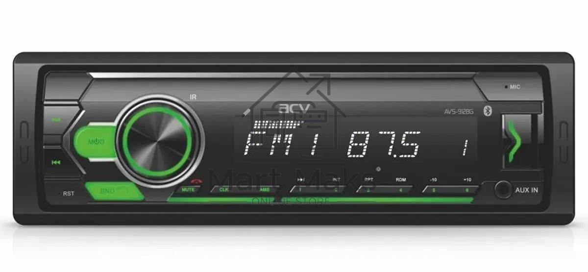 Автомагнитола ACV AVS-912BG 1DIN 4x50Вт