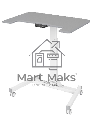 Стол для ноутбука Cactus VM-FDE101 столешница МДФ серый 80x60x123см (CS-FDE101WGY)