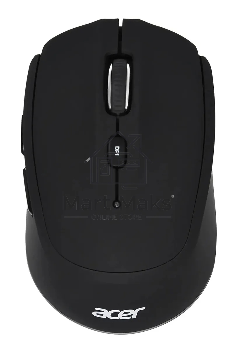 Мышь беспроводная Acer OMR050 черный, 1600 dpi, радиоканал, Bluetooth, USB, кнопки - 6