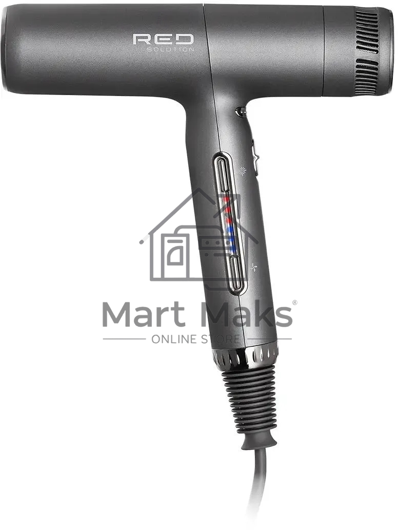 Фен Red Solution F582 1500Вт серый/серебристый