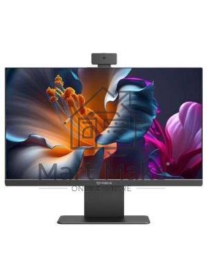 Моноблок IRBIS SmartAIO 24; 23.8“(i3-12100;8Gb/256Gb;IPS;16:9;1920x1080x100Hz;1500:1;250Cd/m2;5ms;HDMI(out);DP;USB-C;4*USB 2.0;2*USB3.1;RJ45;WebC 5MP;WIFI6;BT5.0;Tilt;Spk2*3W;keyb+mouse;Win11Pro(Китай)