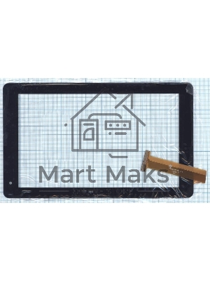 Сенсорное стекло (тачскрин) VTCP090A25-FPC-2.0, черное