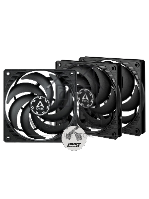 Вентилятор для корпуса ARCTIC P12 SLIM PWM PST -3 Pack (ACFAN00275A)