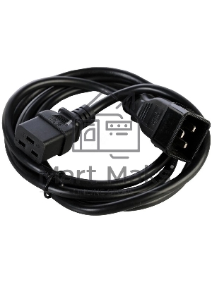 Шнур питания NTSS NTSS-PC19772 C19-Schuko проводник.:3x1.5мм2 3м 220/250В 16А черный