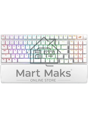 Клавиатура проводная ASUS X901 SCOPE II 96 WL/WHT/NXSW/RU/PBT