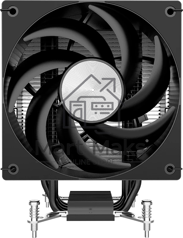 Устройство охлаждения(кулер) Formula Ice Boid 4PSD12 черный 120мм алюминий+медь 2200rpm 34db 4-pin 200W 157мм