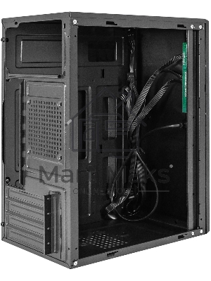 Компьютерный корпус Minitower ExeGate BAA-408-AA500 (mATX, БП AA500 с вент. 8см, 2*USB, HD Audio, черный)