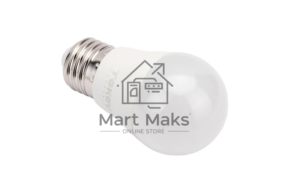 Лампа светодиодная TOKOV ELECTRIC 10Вт G45 4000К Е27 176-264В