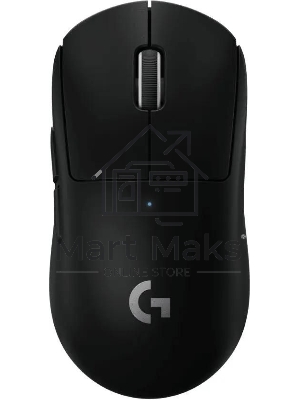 Мышь беспроводная Logitech G PRO X SUPERLIGHT черный, 25600 dpi, радиоканал, USB, кнопки - 5