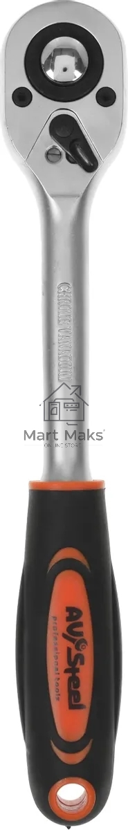 Набор инструмента AUTOVIRAZH AV-011012 12 пр.((трещетка 1/2+ удлиннитель+10 торцевых головок))