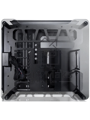 Корпус без блока питания Raijintek ENYO, Full-Tower, TG, no fans, 4xUSB-A 3.0, SSI-EEB, E-ATX, ATX, mATX, mITX Black