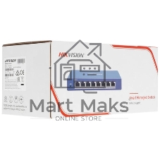 Коммутатор Hikvision DS-3E1508-EI, 8×1 Гбит/с, управляемый