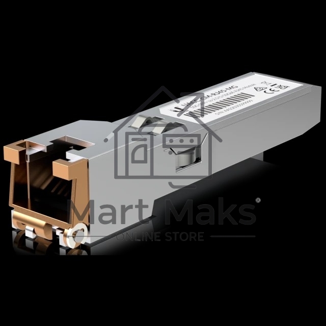 Трансивер Ubiquiti UACC-CM-RJ45-MG, SFP+ to RJ45 transceiver module that supports 10G connections up to 100 m