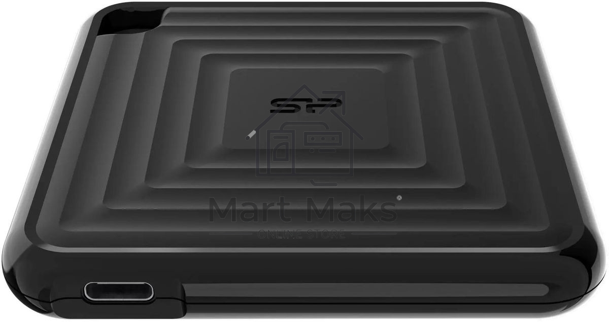 Накопитель SSD Silicon Power PC60 USB-C 512Gb SP512GBPSDPC60CK 1.8