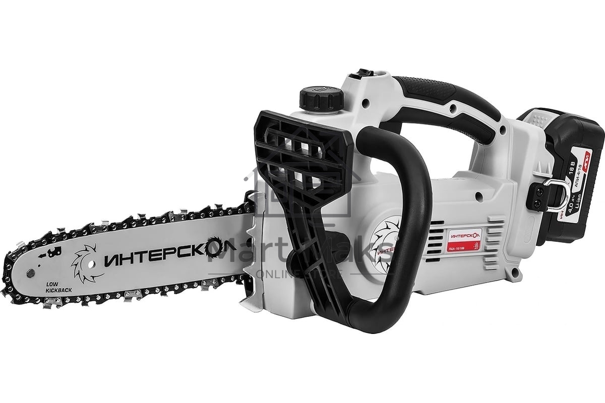 Цепная пила ИНТЕРСКОЛ ПЦА-10/18В 696.4.1.70 18V